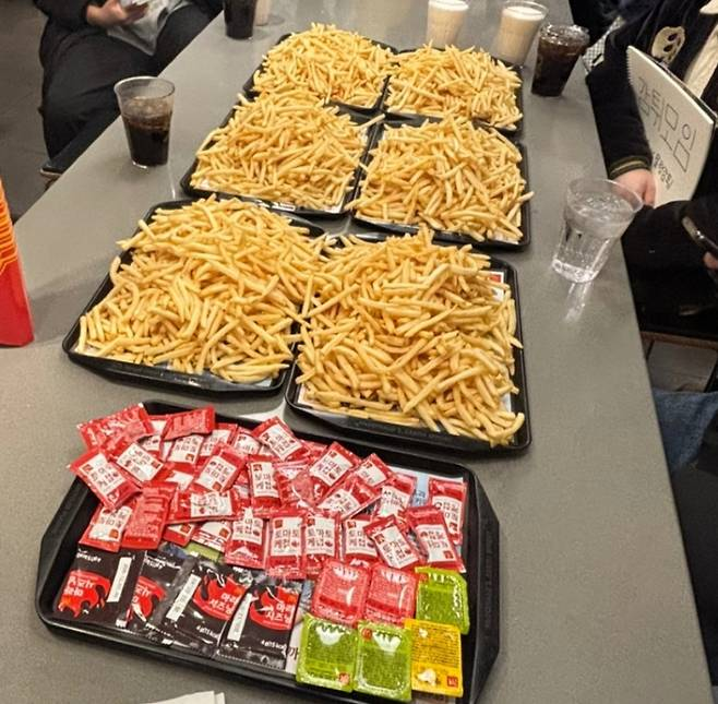 French Fry Gathering
